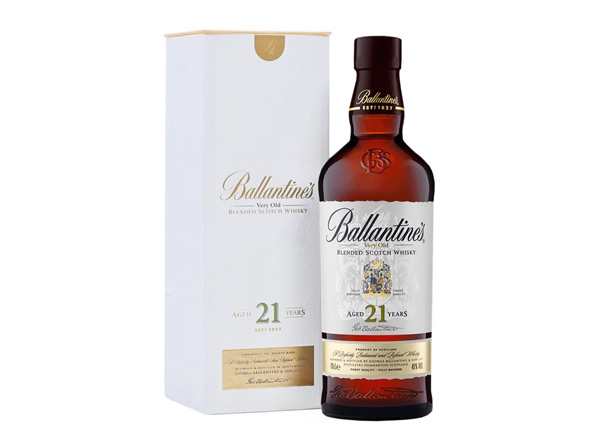 北京百龄坛威士忌回收百龄坛21年苏格兰威士忌40°Ballantine's进口洋酒700ml