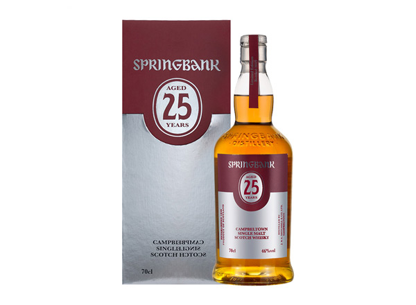 北京云顶25年回收云顶威士忌SpringBank 46度坎贝尔镇苏格兰单一麦芽700m进口洋酒威士忌