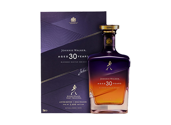 北京Johnnie Walker尊尼获加30年回收尊尼获加威士忌紫金臻选750ml礼盒装洋酒收购约翰走路中国限量版