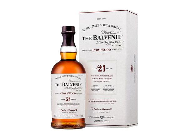 北京回收百富威士忌21年波特桶陈酿The Balvenie Portwood Single百富洋酒收购