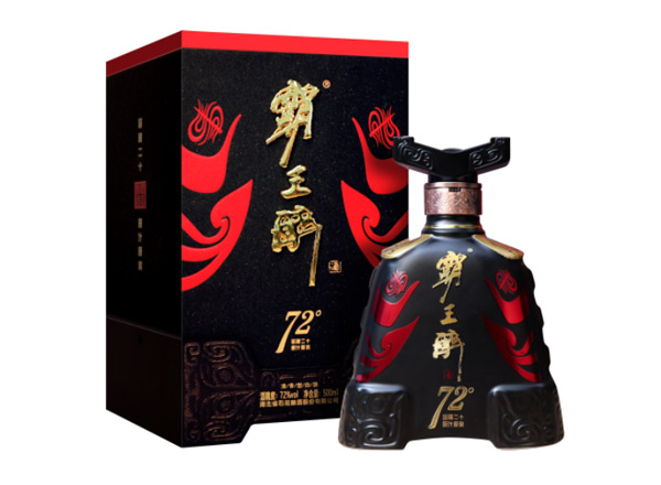 北京回收石花霸王醉酒72° 白酒礼盒