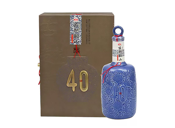 北京古越龙山40年黄酒回收古越龙山四十年陈酿花雕酒行情价格