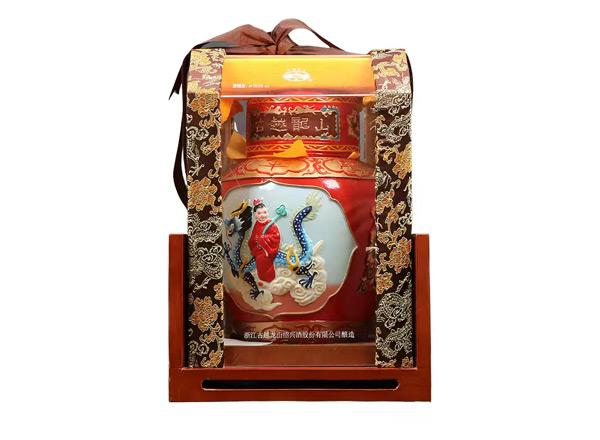 北京古越龙山黄酒回收古越龙山状元及第二十年陈酿2.5L工艺浮雕黄酒行情价格