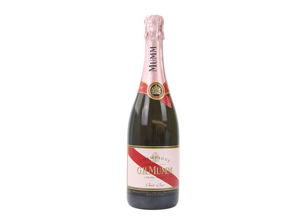 北京回收​玛姆红带香槟老款桃红玫瑰粉红玛姆香槟酒G.H. Mumm Brut Rose