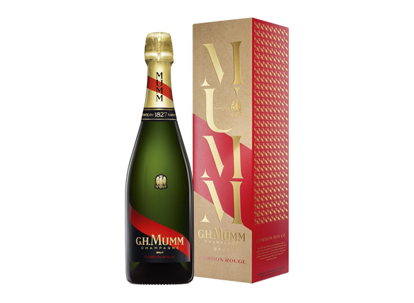 北京玛姆香槟回收风尚版玛姆红带香槟起泡酒G.H. Mumm Cordon Rouge Brut